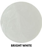 Époxy métallique Bright white